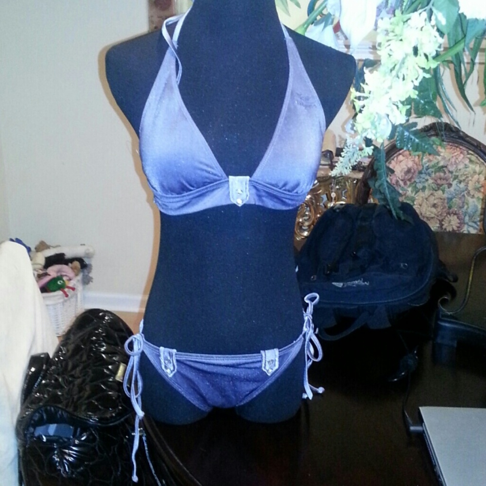 Authentic True Religion 2-pc Bikini, New!